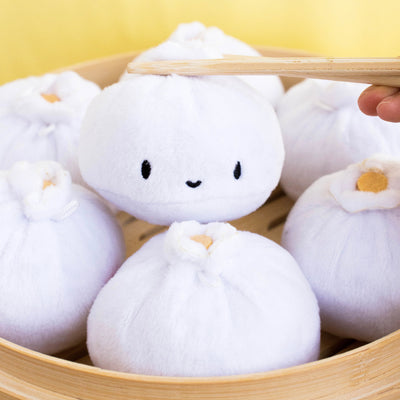 Soupy Xiaolongbao Mini Plushie Keychain
